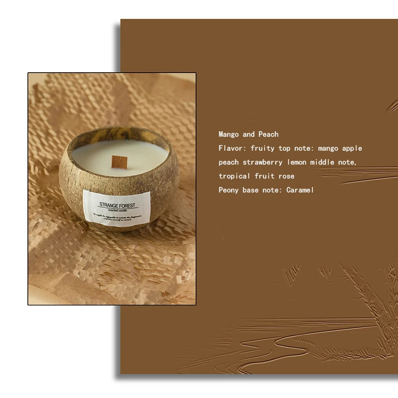 Coconut Shell Candle – Natural Calm Collection