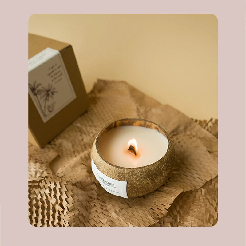 Coconut Shell Candle – Natural Calm Collection
