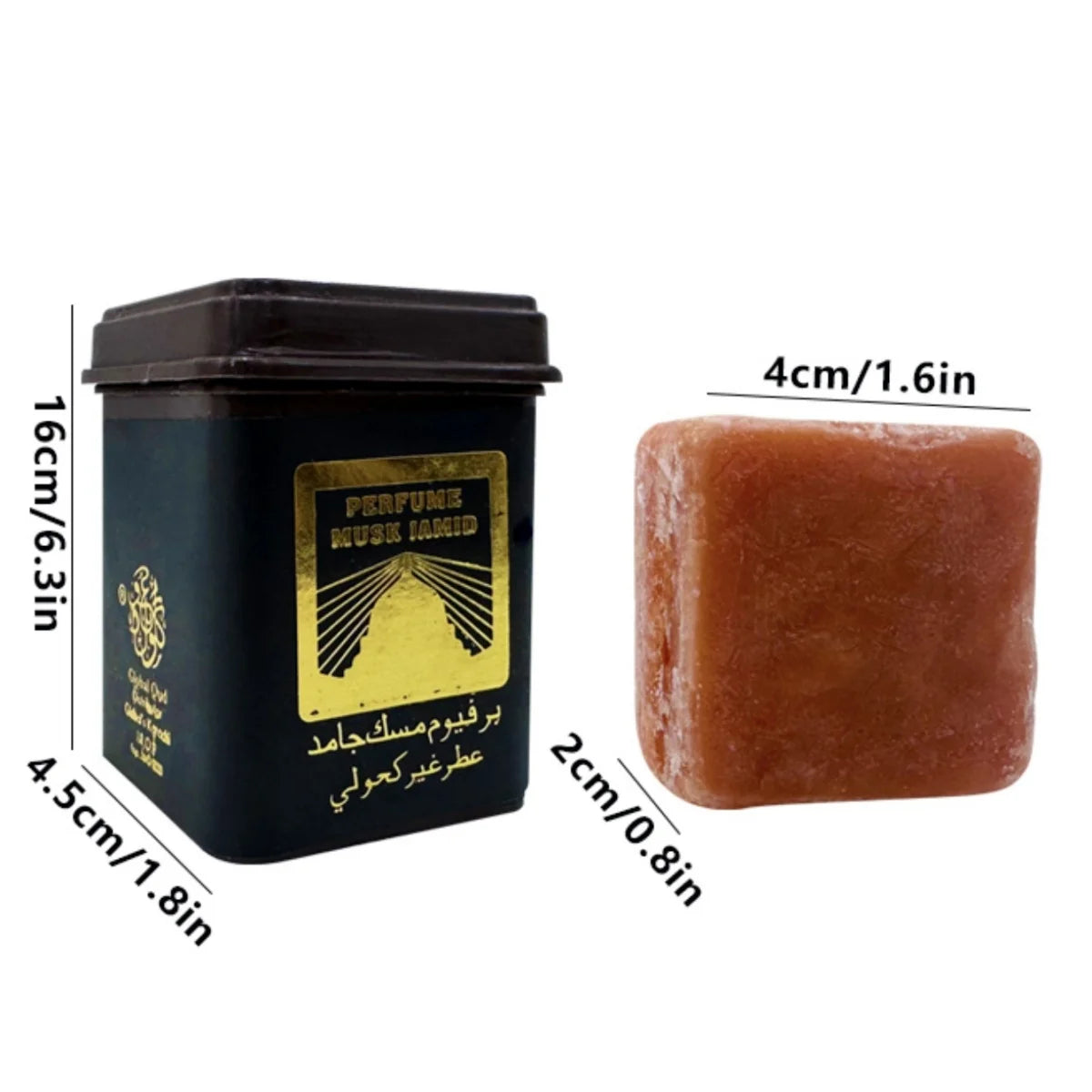 Sandalwood Musk Wax Cubes — Luxury Warm Aroma Experience