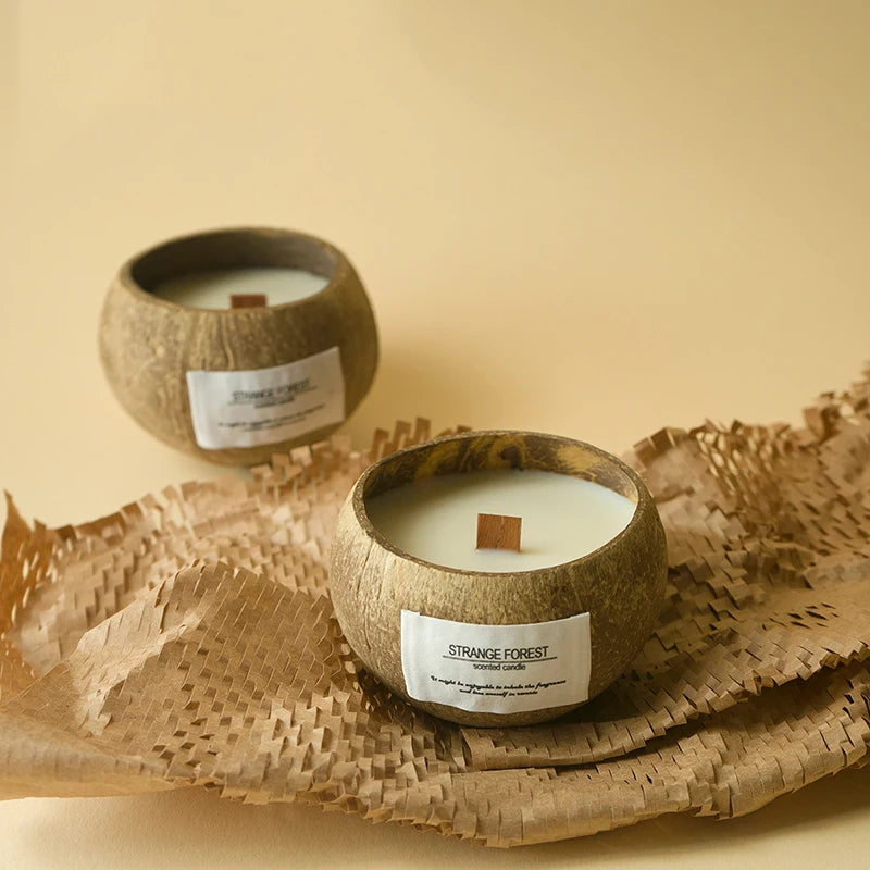 Coconut Shell Candle – Natural Calm Collection
